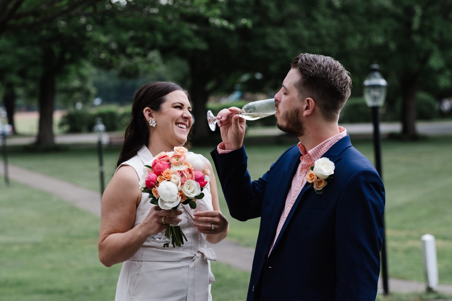 early summer wedding in madison, ct with kristyn miller photography